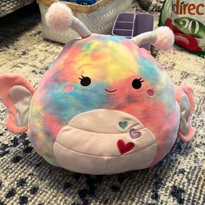 Tie dye Squishmallow 13”